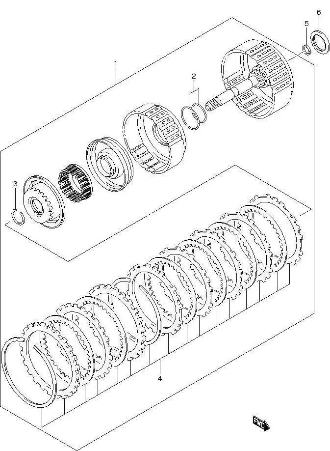 FIG.32 AT FWD & REV CLUTCH (AT)