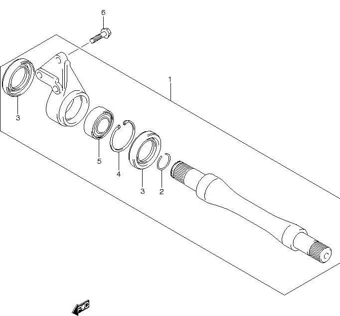 FIG.43 DRIVE SHAFT (AT)