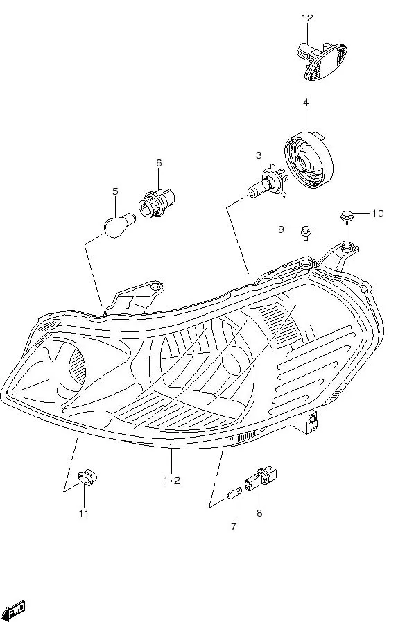 FIG.51 HEADLAMP