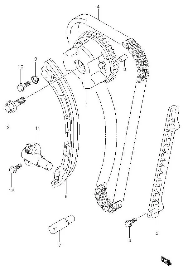 FIG.9 CAM CHAIN