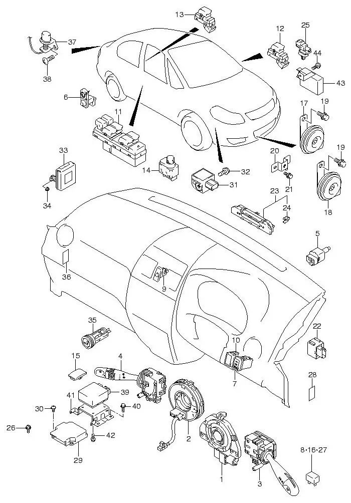 FIG.58 ELECTRICAL CONTROL (4DR)