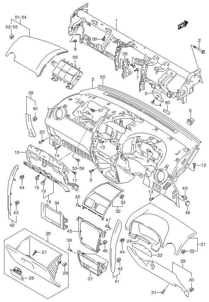 FIG.103 INSTRUMENT PANEL