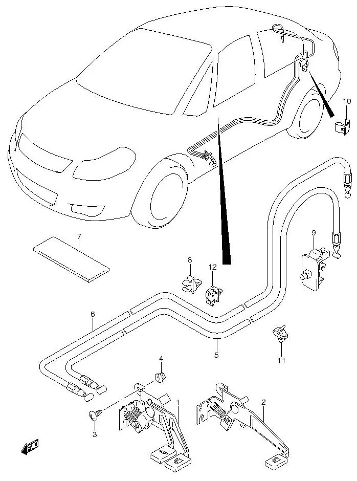 FIG.113 FUEL LID OPENER