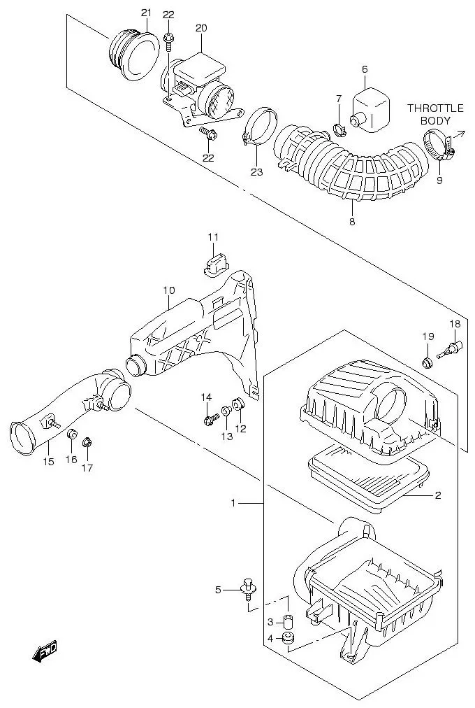 FIG.11 AIR CLEANER