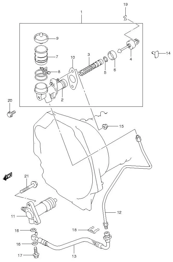 FIG.24 MT CL MASTER CYLINDER