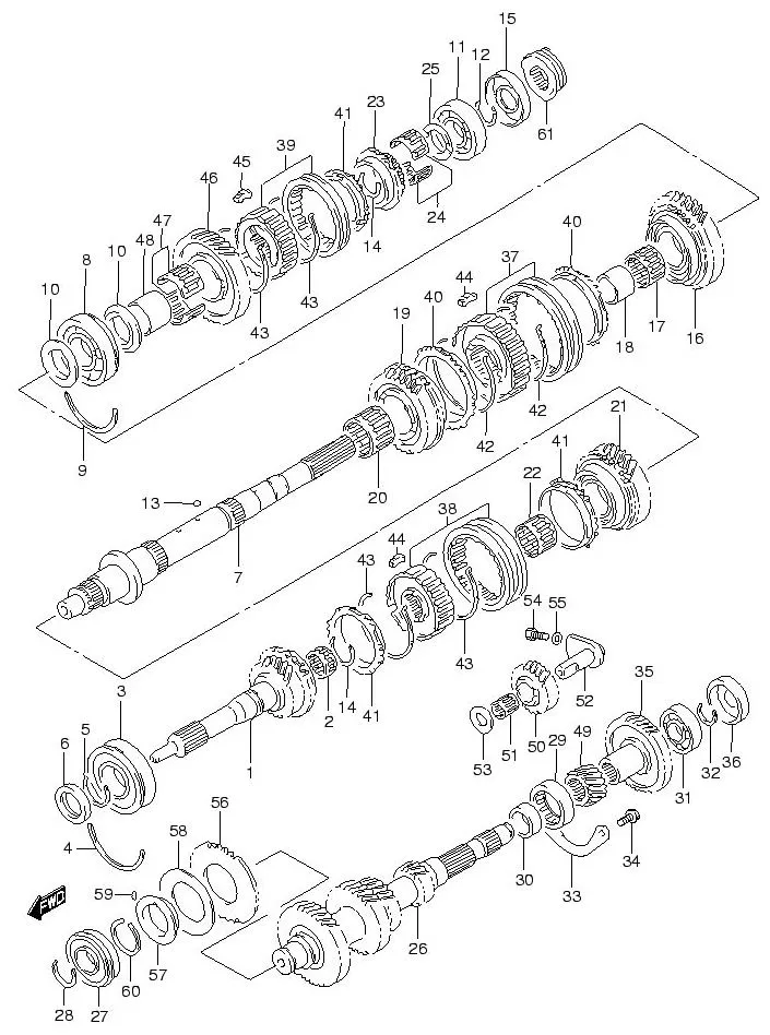 FIG.25 MT TRANSMISSION