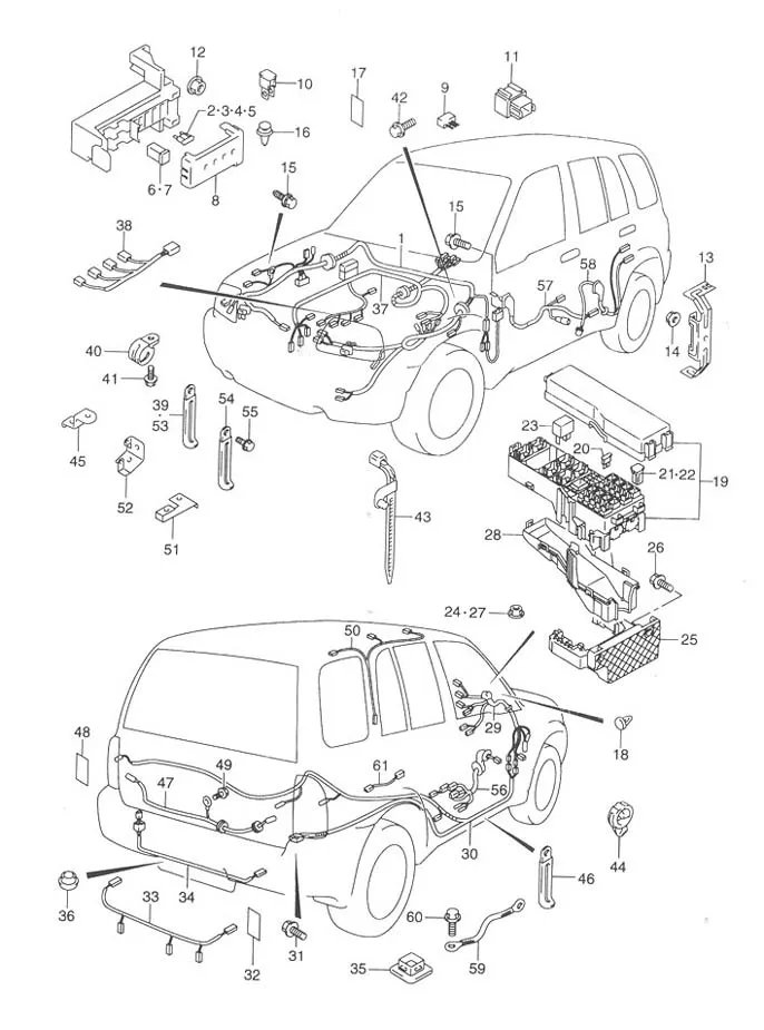 FIG.39 WIRING HARNESS