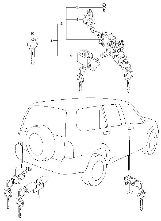 FIG.41 LOCK SET