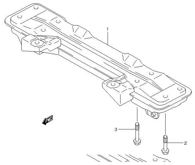 FIG.47 FRONT SUSPENSION FRAME