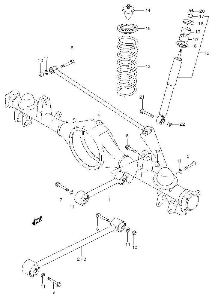 FIG.50 REAR SUSPENSION