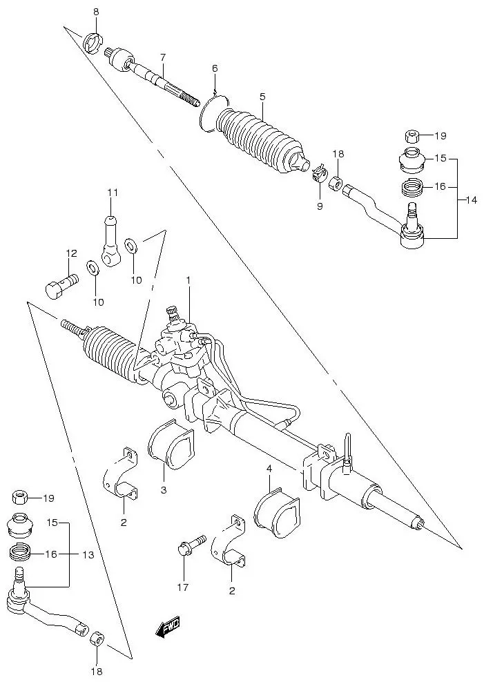 FIG.56 STEERING UNIT