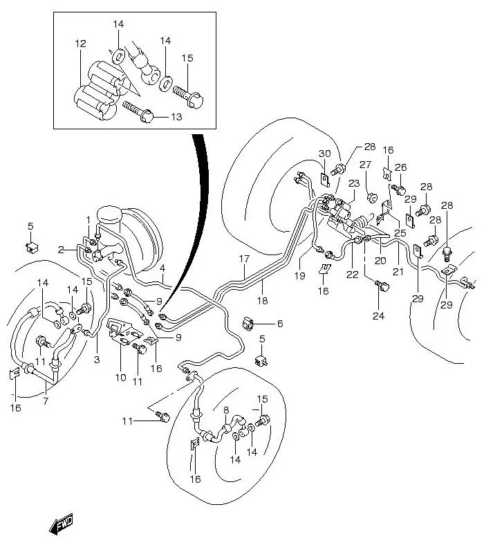 FIG.60 BRAKE PIPING
