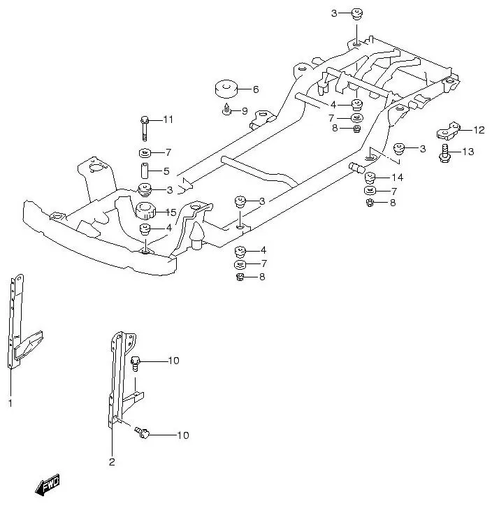 FIG.65 BODY MOUNTING