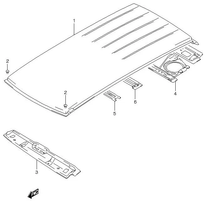 FIG.71 ROOF PANEL