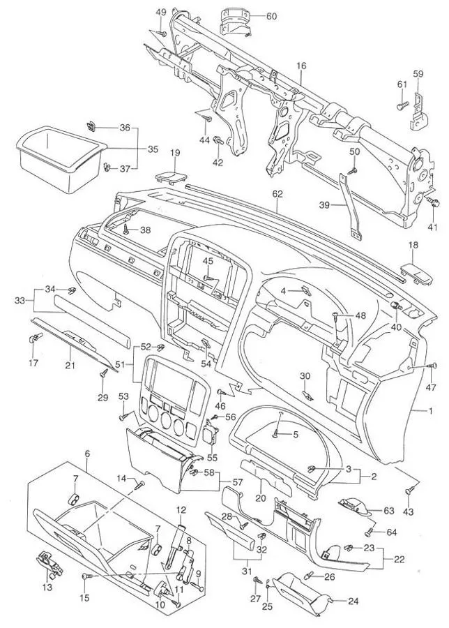 FIG.74 INSTRUMENT PANEL