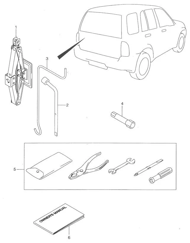 FIG.101 JACK/TOOL