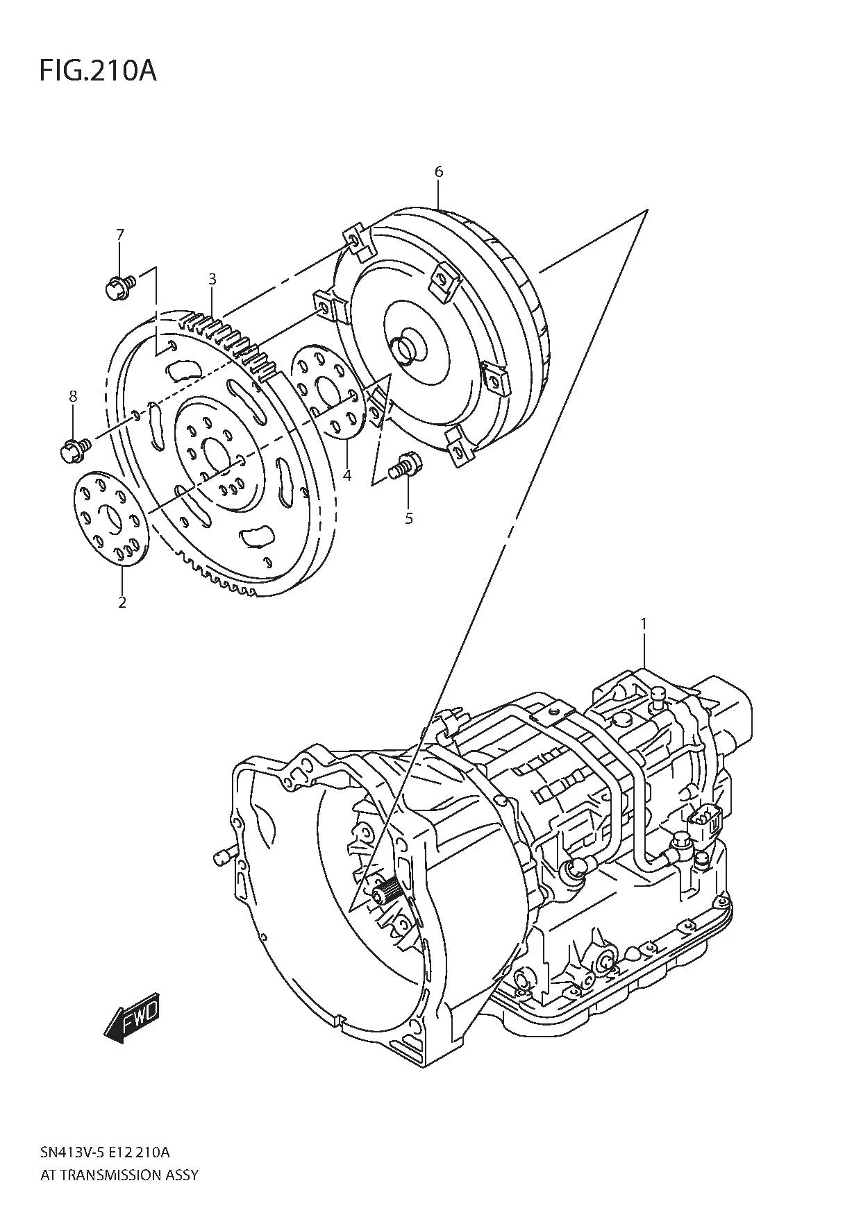 FIG.210A AT TRANSMISSION ASSY