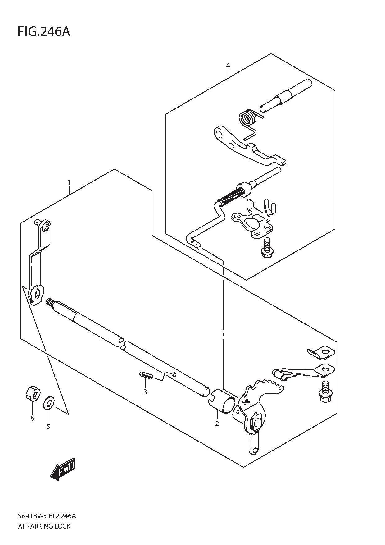 FIG.246A AT PARKING LOCK
