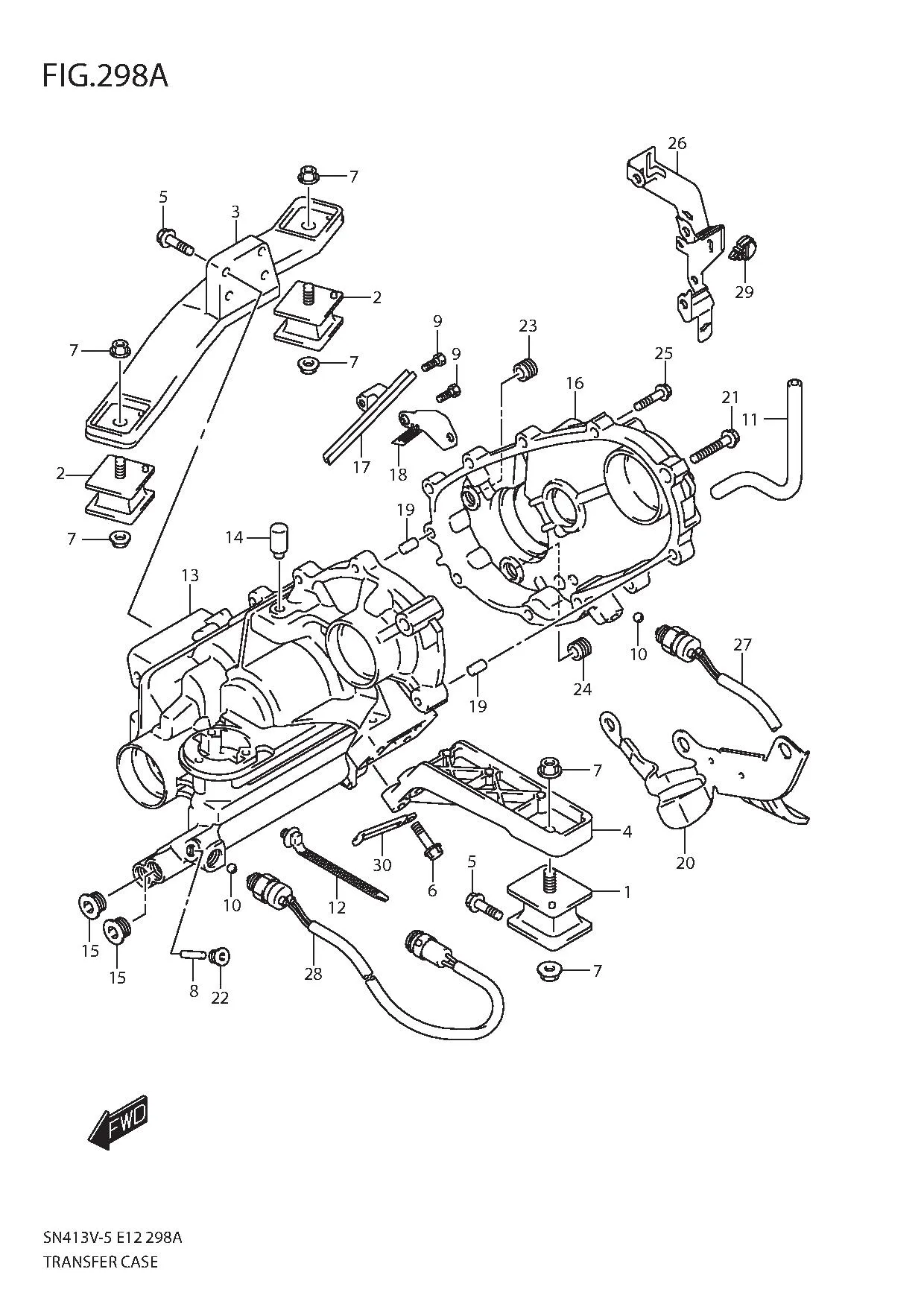 FIG.298A TRANSFER CASE