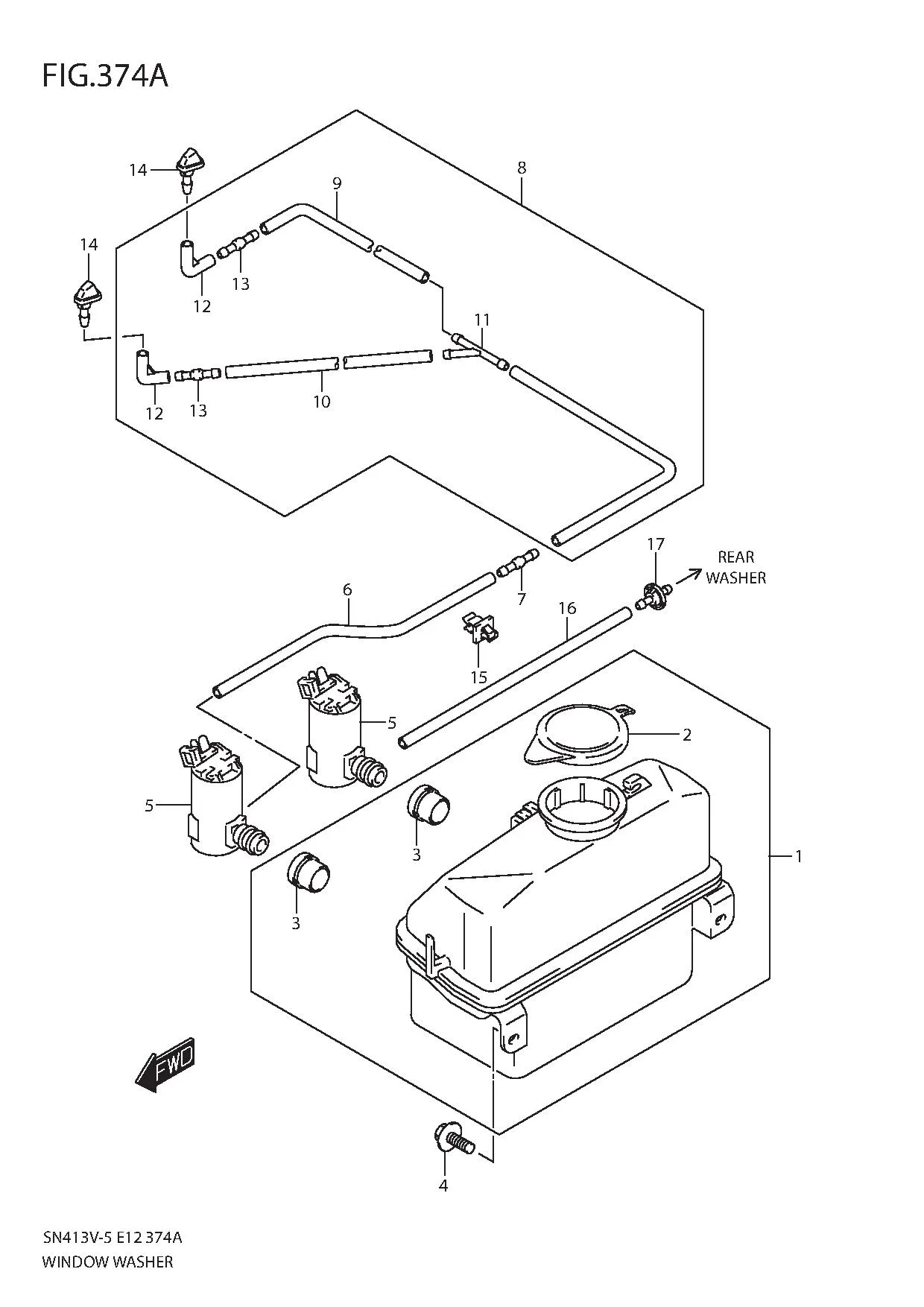 FIG.374A WINDOW WASHER