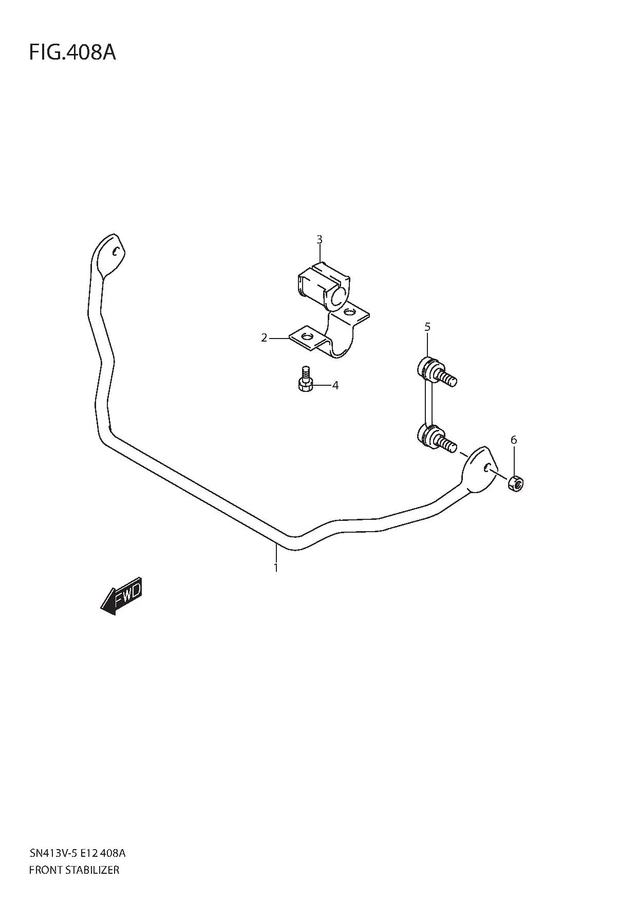 FIG.408A FRONT STABILIZER