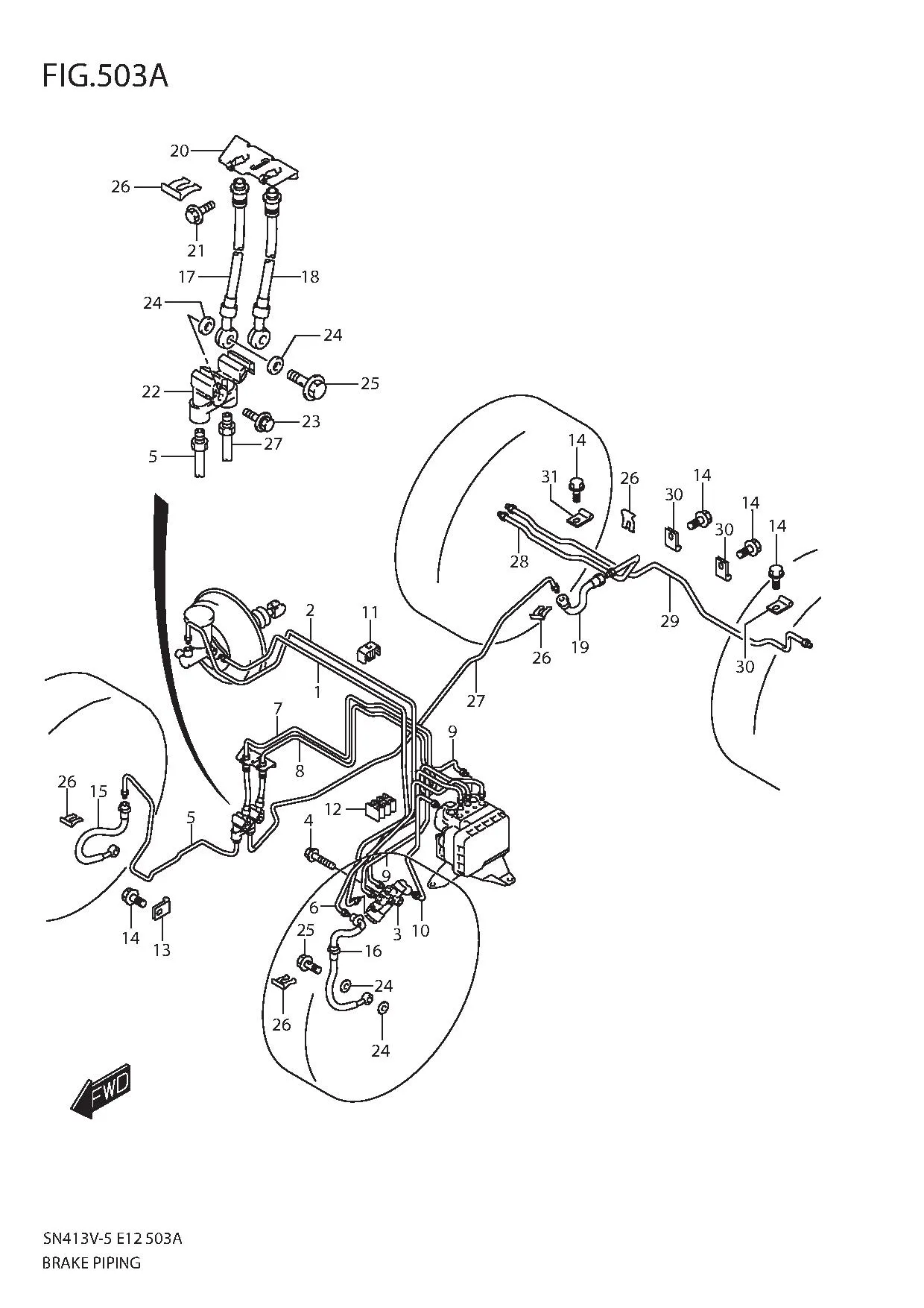 FIG.503A BRAKE PIPING