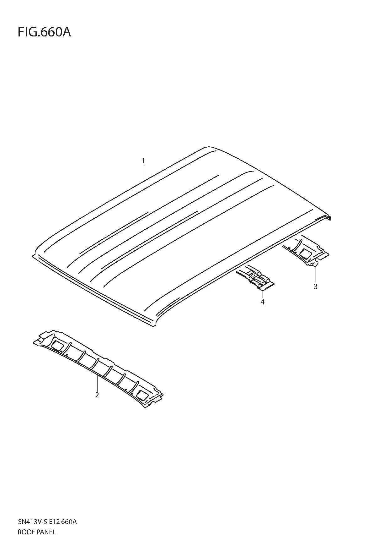 FIG.660A ROOF PANEL