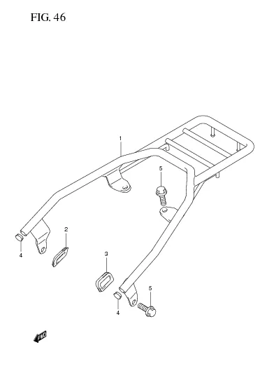 FIG. 46 REAR CARRIER (OPTIONAL)