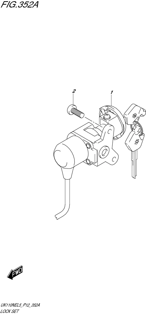 FIG. 352A LOCK SET