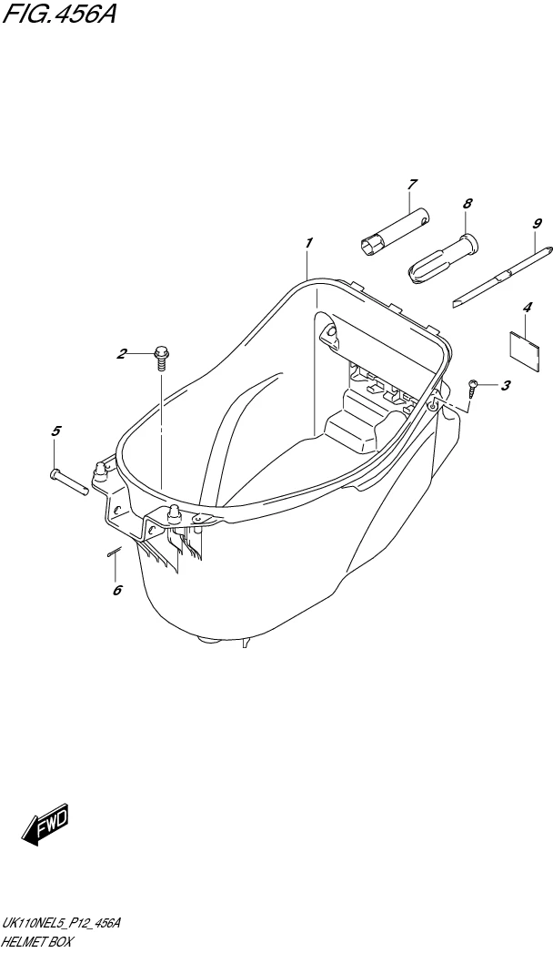 FIG. 456A HELMET BOX