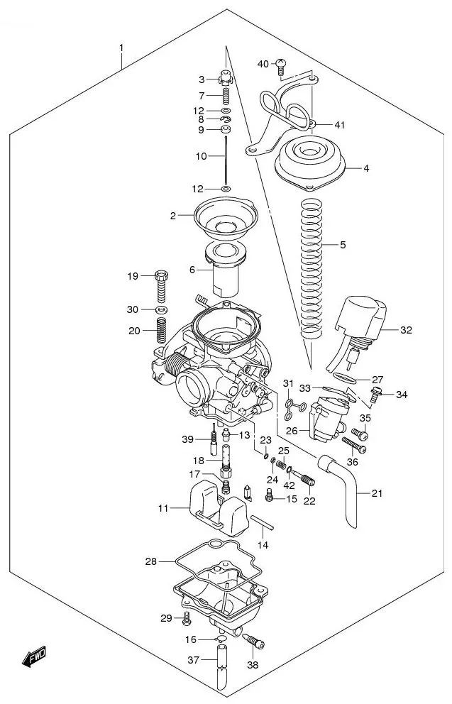 FIG.10 CARBURETOR