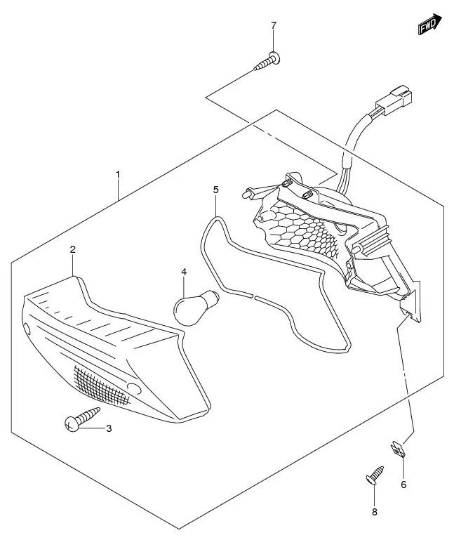 FIG.26 REAR COMBINATION LAMP