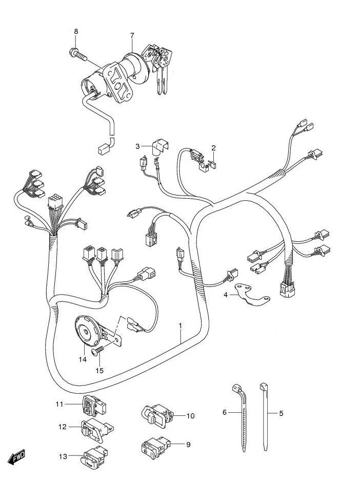 FIG.27 WIRING HARNESS