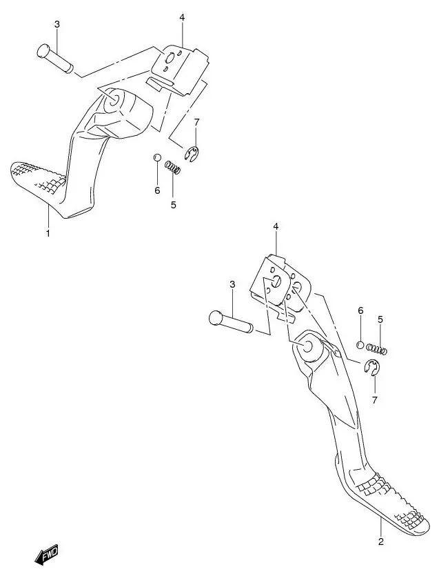FIG.30 PILLION FOOTREST