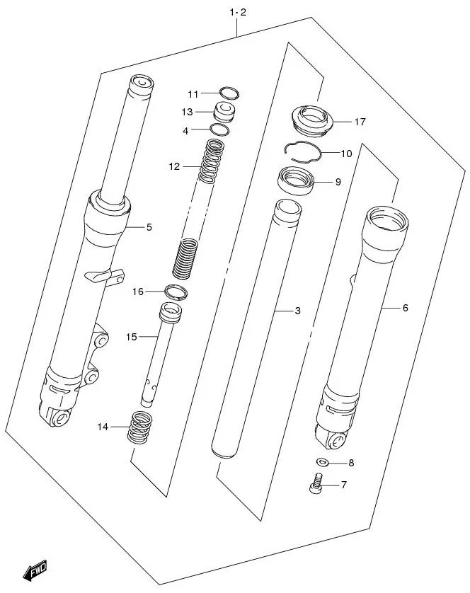 FIG.47 FRONT DAMPER