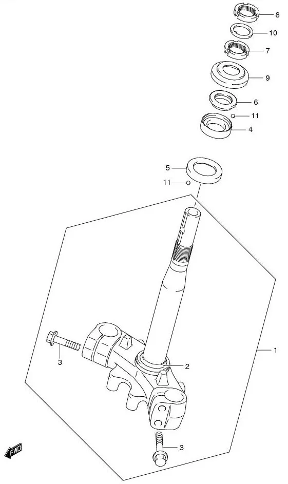 FIG.48 STEERING STEM