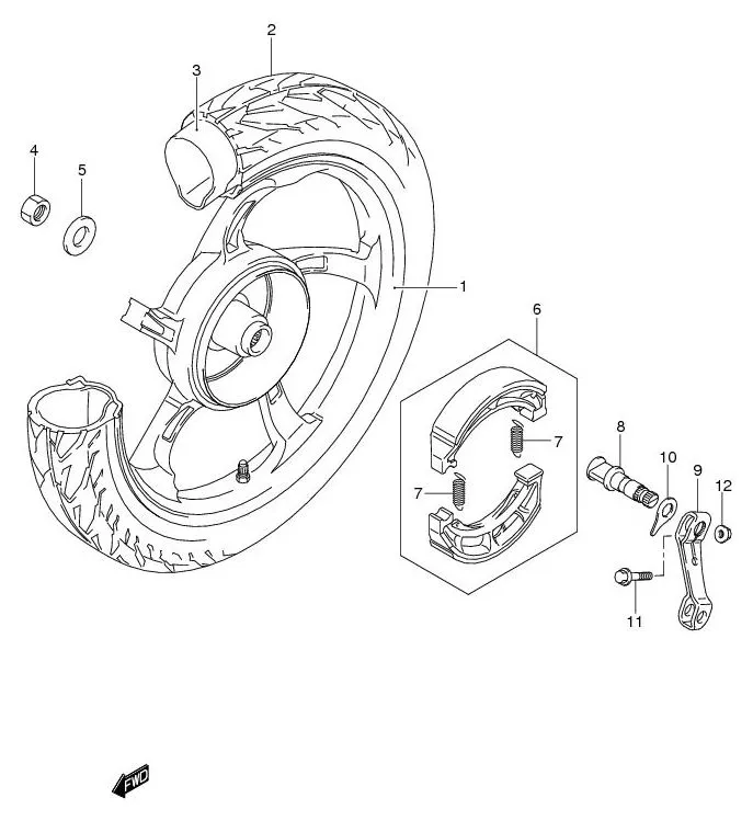 FIG.53 REAR WHELL
