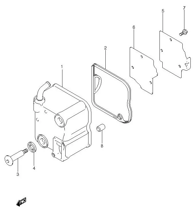 FIG.1 COVER CYLINDER HEAD