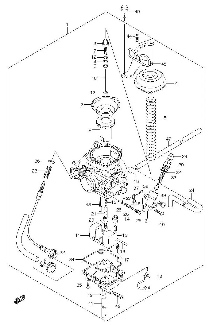 FIG.10 CARBURETOR