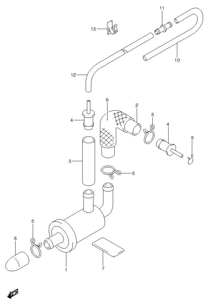 FIG.11 AIR FILTER