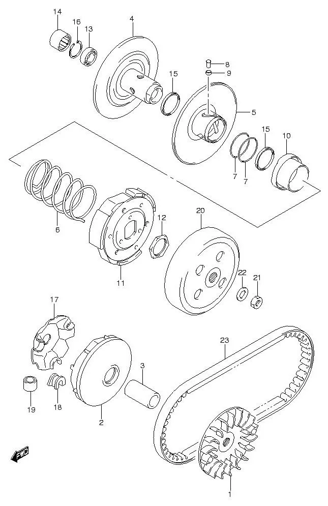 FIG.17 TRANSMISSION (1)
