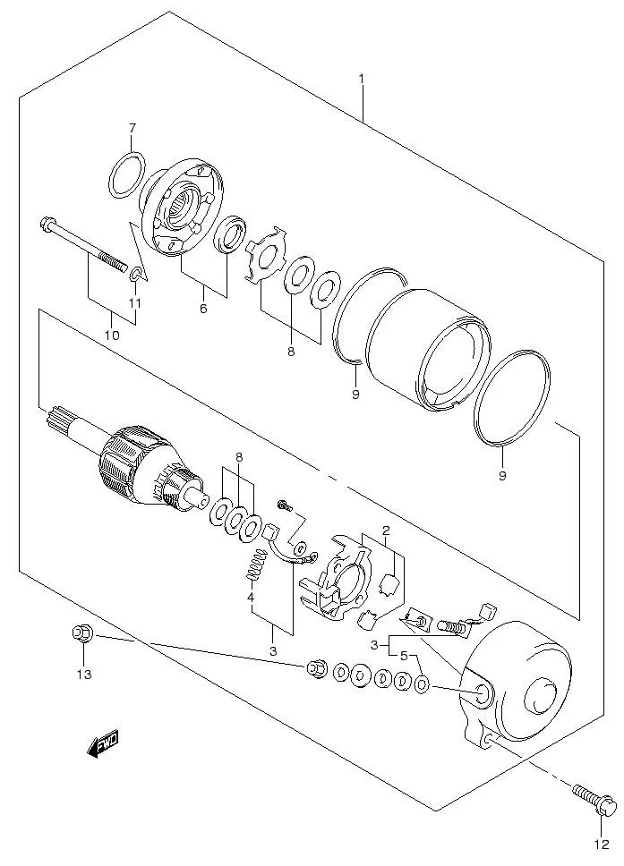 FIG.20 STARTING MOTOR