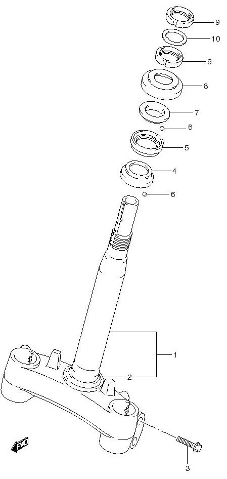 FIG.48 STEERING STEM