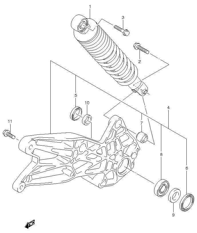FIG.52 SWINGING ARM REAR