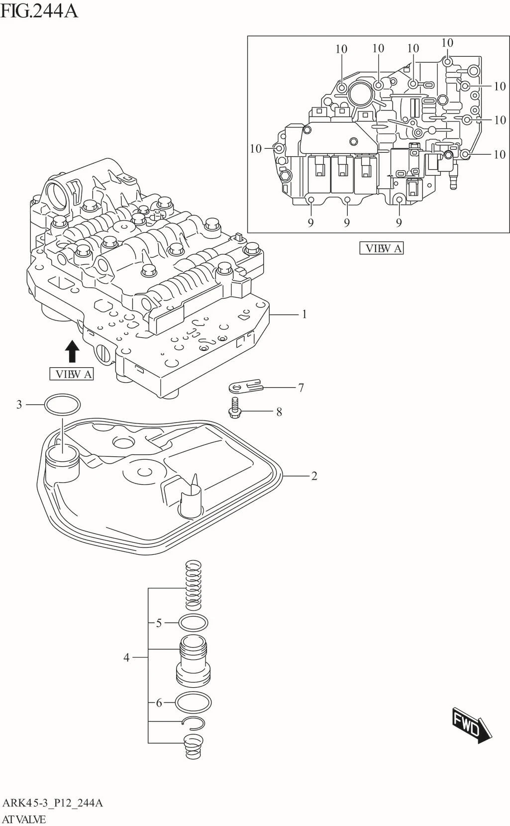 FIG. 244A AT VALVE (4AT)