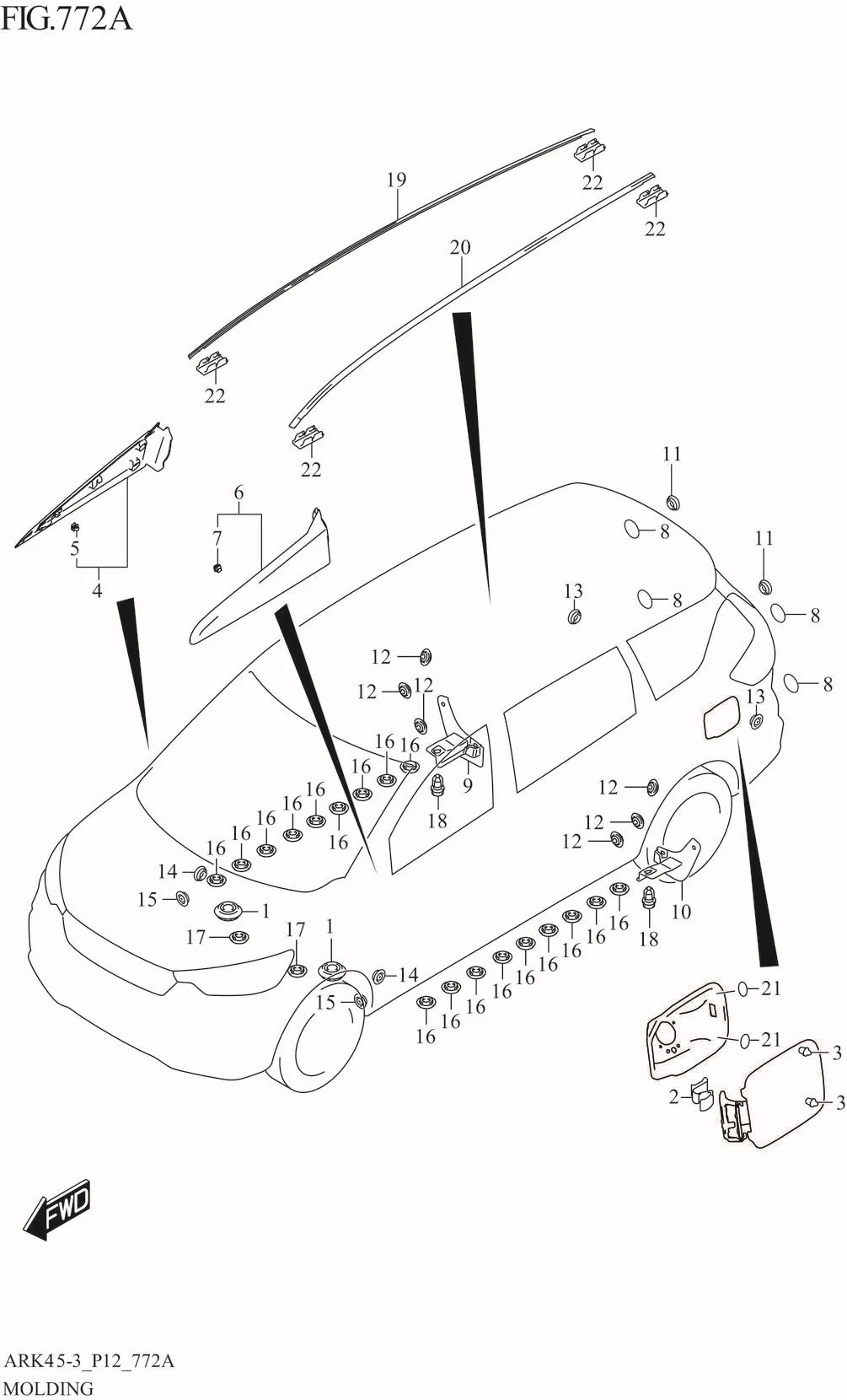 FIG. 772A MOLDING