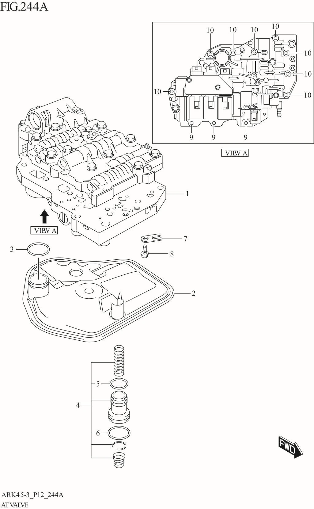 FIG. 244A AT VALVE (4AT)