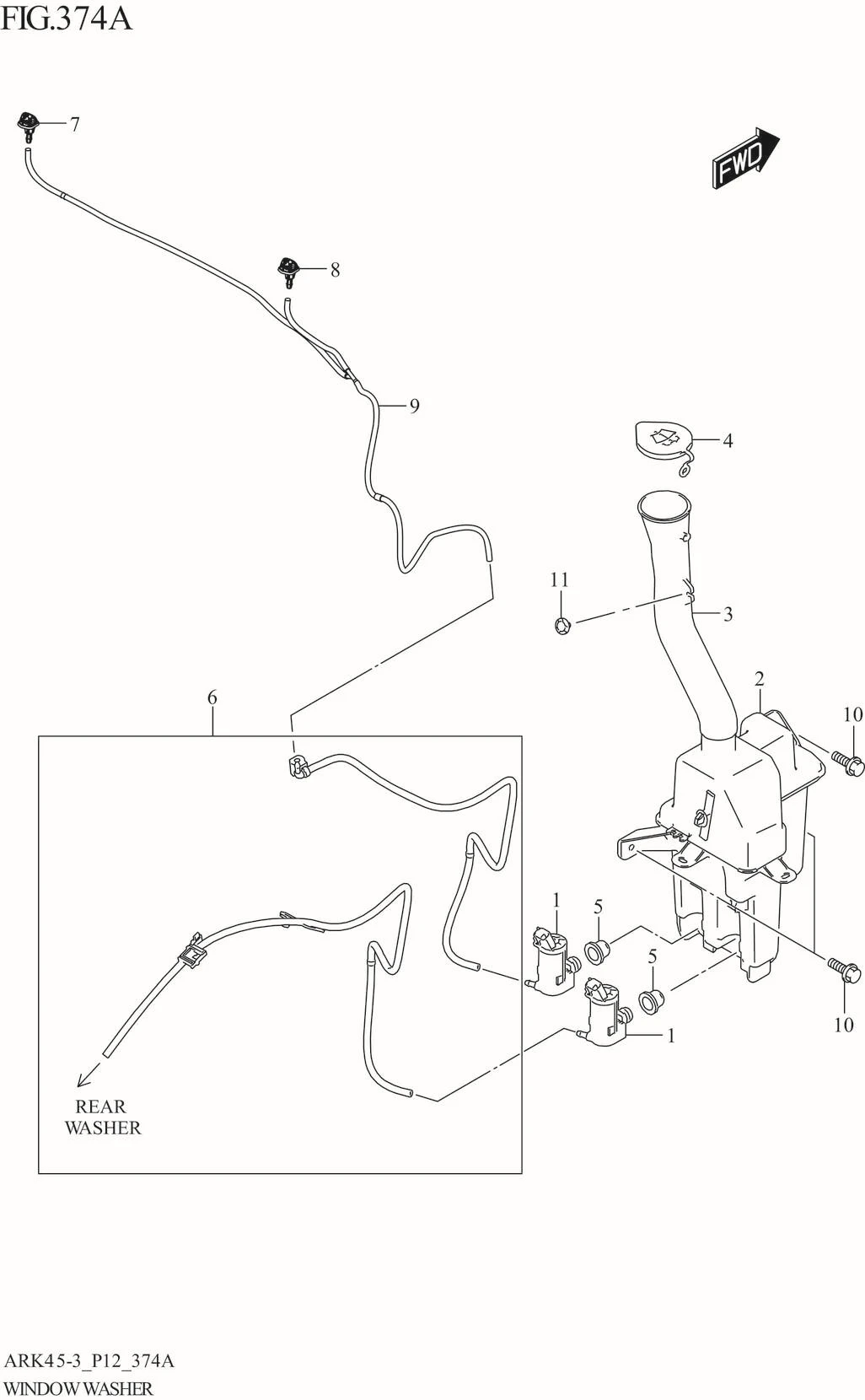 FIG. 374A WINDOW WASHER