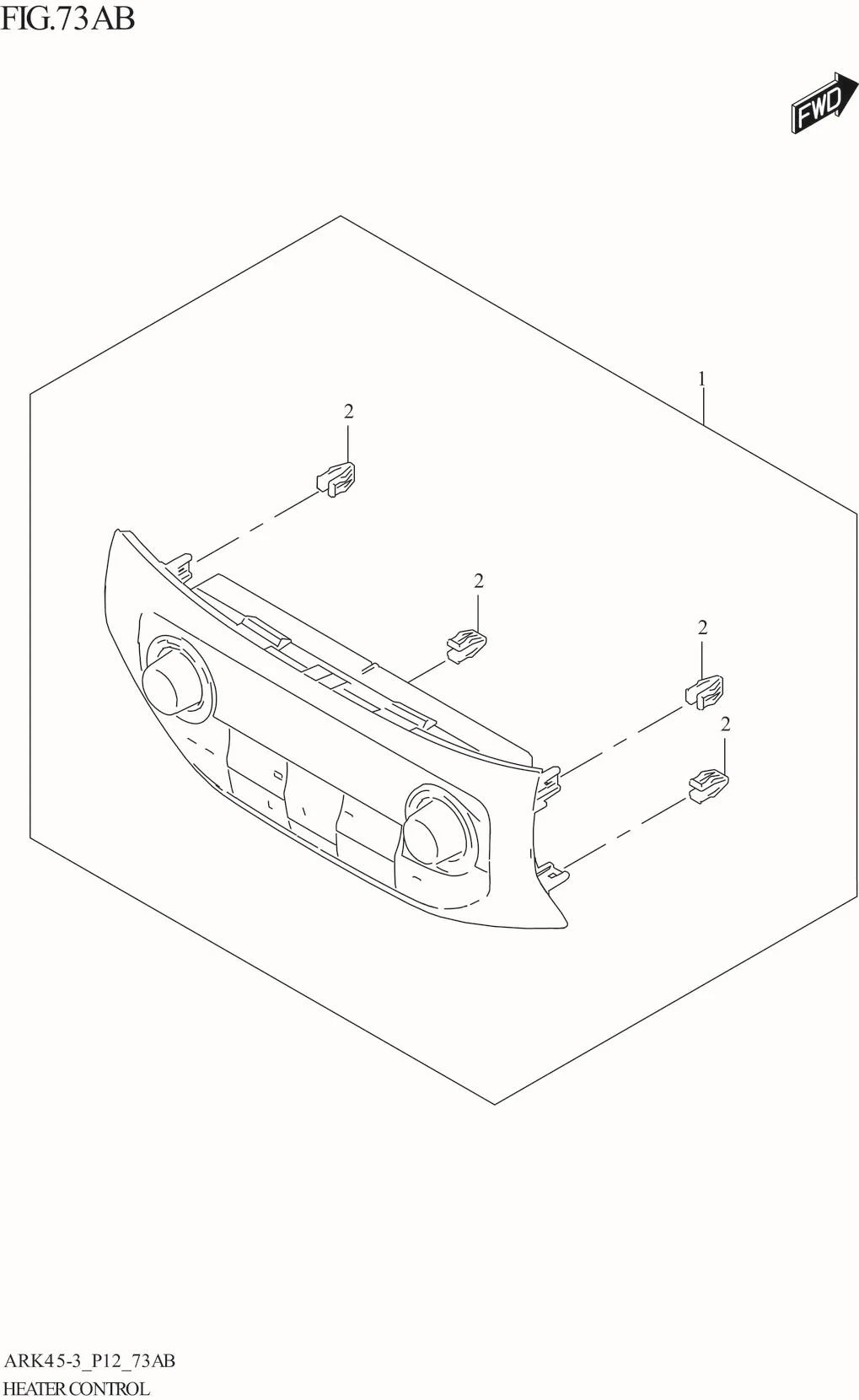 FIG. 73AB HEATER CONTROL ((GL,GX,GX_LTD))