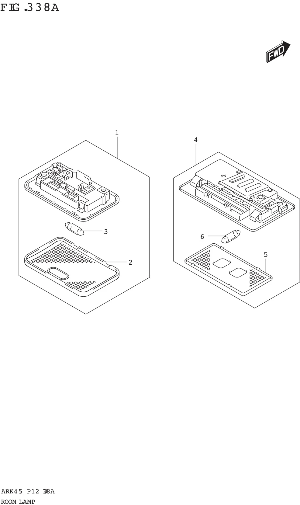 FIG. 338A ROOM LAMP (GA)